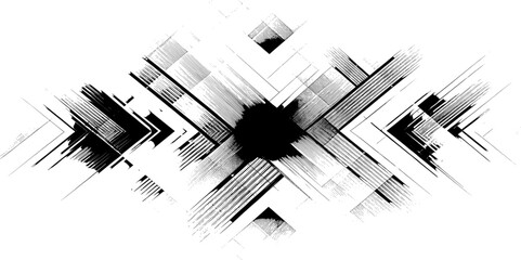 Vektor Design Element mit Linien und Mustern - Texturen mit Linien - Ebene Abstrakte Darstellung