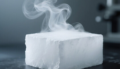 scientific visualization of sublimation