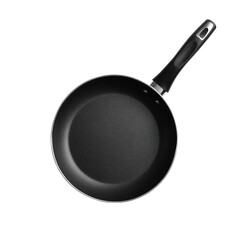 A sleek frying pan ready for culinary adventures on transparent background