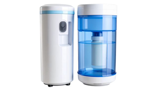 Water purifier isolated on white background. Png