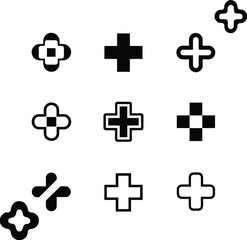 Obraz premium plus minus icon