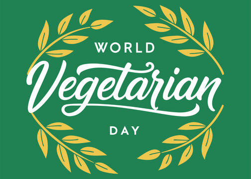Cartoon Earth with Vegetables day and Leaves for World Day Celebration on Light Green Background cartoon