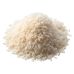 rice isolated on transparent background