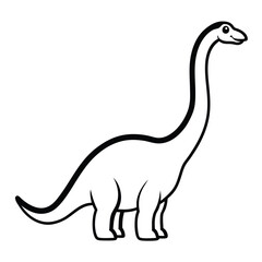 vector illustration of a dinosaur