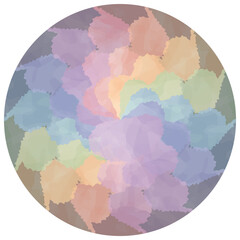 宝石のような花びらフレーム