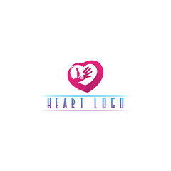 Love Logo and valentine day symbols Vector Template icons app