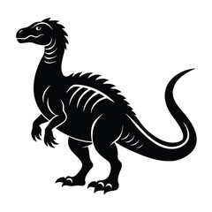 Obraz premium tyrannosaurus dinosaur vector illustration