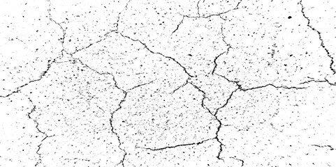 White and black sketch grunge backgrounds to create a distressed grain effect. rough urban texture vector. damaged crack and scratch dust wall texture. black splash on transparent background.