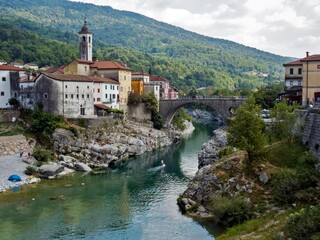 Fototapeta premium soca valley slovenia