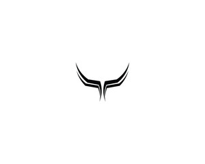Bull horn logo and symbols template icons app