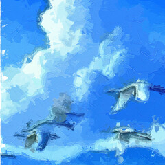 Various oil paintings, flowers, Mianyang homes, landscapes, cows, flying birds, plum blossoms, deer, forests, streams, ducks, chrysanthemums, tulips