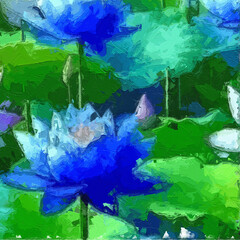 Various oil paintings, flowers, Mianyang homes, landscapes, cows, flying birds, plum blossoms, deer, forests, streams, ducks, chrysanthemums, tulips