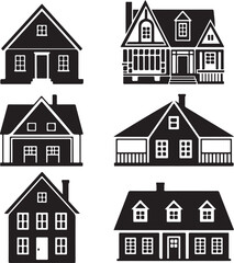 Cozy House Silhouette Vector Clipart

Minimalist Home Outline Design for Print and Cut

Rustic Cottage Silhouette – SVG & PNG File

Modern House Icon – Simple Black Silhouette

Vintage Home Silhouette