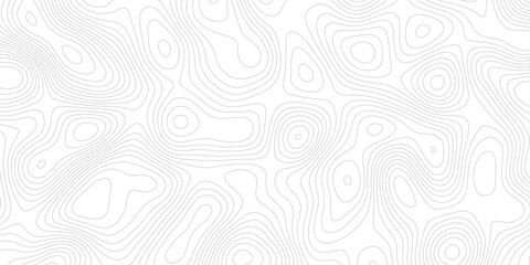 White wave paper curved reliefs abstract background Topographic map patterns, topography line map. Vintage outdoors style