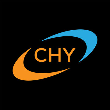 Dynamic Tech Logo Design with CHY Letters and Abstract Motion Elements &ndash; Modern Business Identity .CHY Letter Logo.
