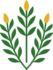 full-shot of a Solomons Seal icon The background