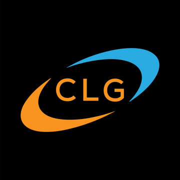 Dynamic Tech Logo Design with CLG Letters and Abstract Motion Elements &ndash; Modern Business Identity .CLG Letter Logo.
