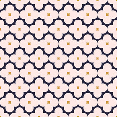 Stylish geometric pattern on dark background