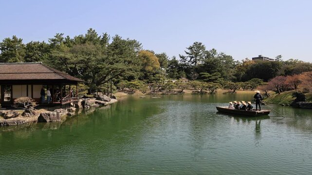 高松の名勝栗林公園