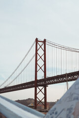 25th of April Bridge in Lisbon, Portugal