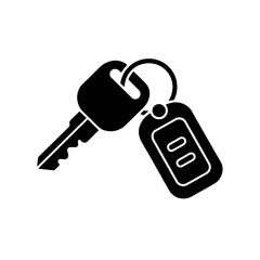 car key with lock