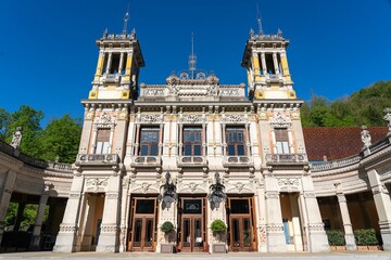 Historic building with intricate architecture.