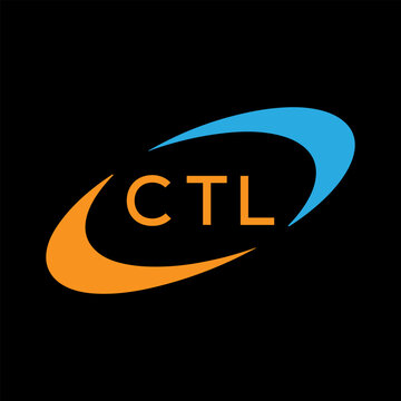 Dynamic Tech Logo Design with CTL Letters and Abstract Motion Elements &ndash; Modern Business Identity .CTL Letter Logo.
