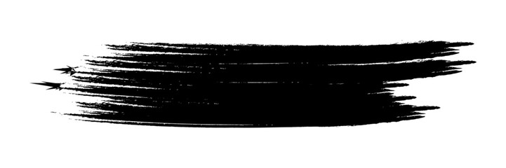 Grunge badge brush  hand drawn black sticker. vector ilustration