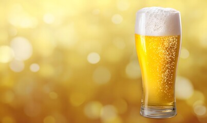 High definition pictures of cool and delicious beer in summer