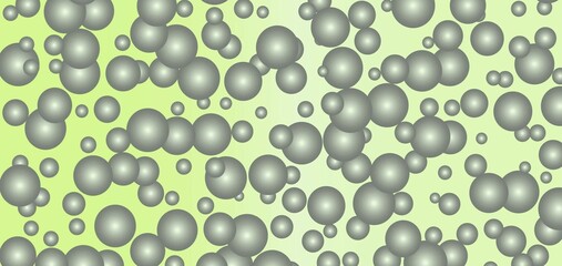 abstract background with spheres