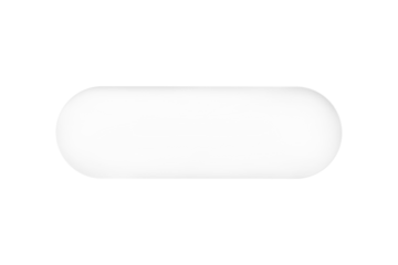 Liquid glass rounded panel Isolated PNG. Transparent UI element for modern web and app interface design