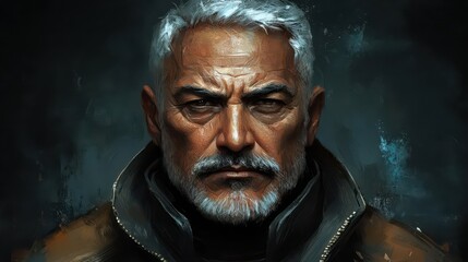 Grizzled Veteran Portrait