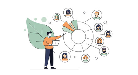 Connecting people through digital networks and collaborative growth strategies