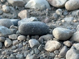 stones on the beach