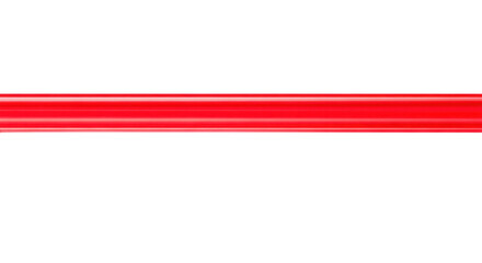 Bold Red Horizontal Line Against Black Backdrop Graphic Element for Design Applications Isolated Transparent Background