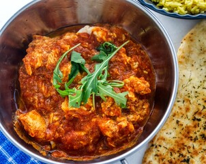 chicken curry with rice