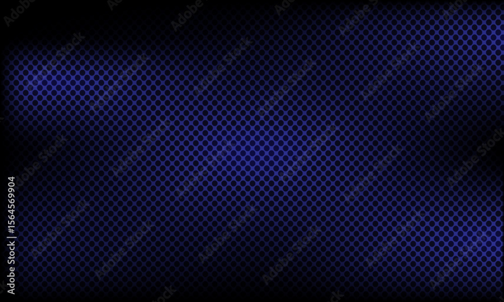 Wall mural 1. dot background pattern vector illustration. blue gradient dotted modern texture and fade distress