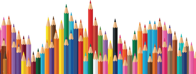 Education Essentials for Students and Teachers in a Classroom Stationery Environment - Back to School