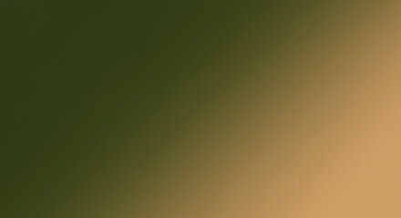 Smooth gradient from dark green to light brown