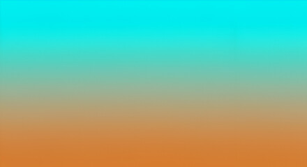 Naklejka premium Smooth gradient from turquoise to terracotta