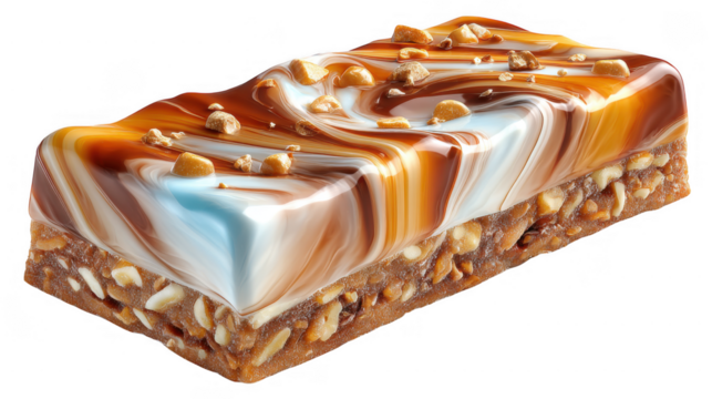 Illustration of candy bar isolated on transparent background