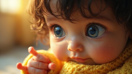 Cute artistic images of children