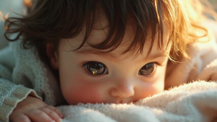 Cute Child Art Close up Picture