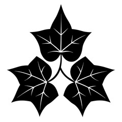 black and white flower