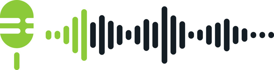 Podcast Audio Wave