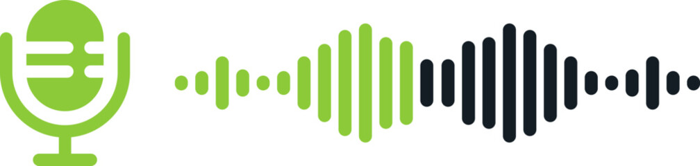 Podcast Audio Wave