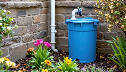 explain how greywater recycling systems can be installed to reuse household wastewater safely for irrigation.