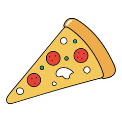 A hot, delicious pizza fresh from the oven, with steam rising gently, showcasing melted cheese, savory toppings, and a perfectly baked golden crust.
