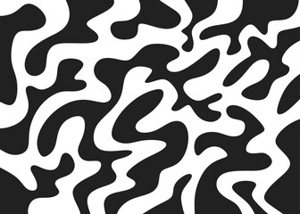 Abstract background with seamless melting line pattern