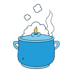 Boiling water is when it reaches 100°C (212°F) at sea level, turning from liquid to vapor with bubbling and steam as it heats rapidly.
